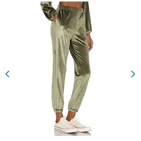 Lovers + Friends Takara Jogger Olive Green Large - Picture 1 of 14